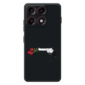 Чехлы (ART) Цветы на Motorola Edge 70 Pro (VPrint) (Неожиданные цветы)