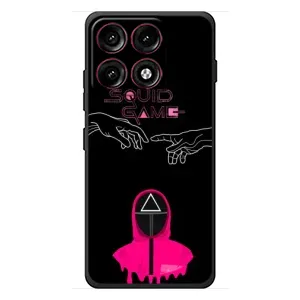 Чехол Гра в кальмара для Motorola Edge 70 Pro (Минимализм Игра кальмара)