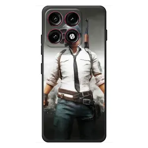 Чеjхол PUBG для Моторола Едж 70 Про (AlphaPrint) (Пабг мен)