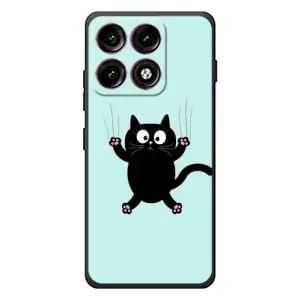 Чохол з принтом для Motorola Edge 70 Pro (AlphaPrint) Модні коти (Падаючий кіт)