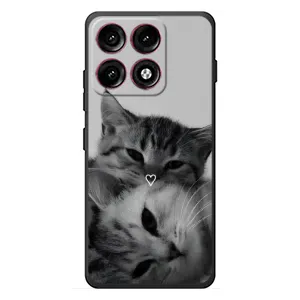 Чохол з малюнком кіт на Motorola Edge 70 Pro (Пара котів)