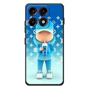 Крутые Чехлы Луи Виттон для Motorola Edge 70 Pro (AlphaPrint) (Парень LV)