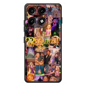 Чехол Рапунцель для Motorola Edge 70 Pro (Коллаж Рапунцель)
