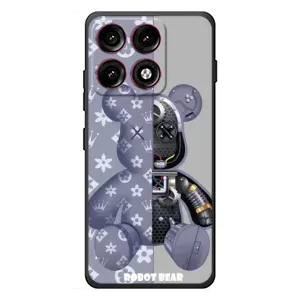 Крутые Чехлы Луи Виттон для Motorola Edge 70 Pro (AlphaPrint) (Робот Мишка)