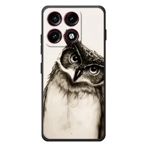 Чохол з пташками на Motorola Edge 70 Pro (VPrint) (Сова)