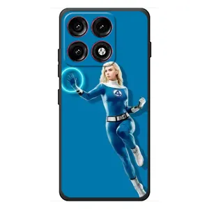 Чехол с принтом Фантастическая четверка для Motorola Edge 70 Pro (Сью Сторм полет)