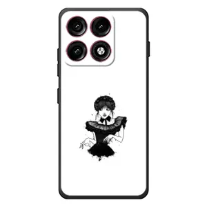 Чехлы Венсдей на Motorola Edge 70 Pro Уэнсдей (AlphaPrint) (танец Уэнздей)