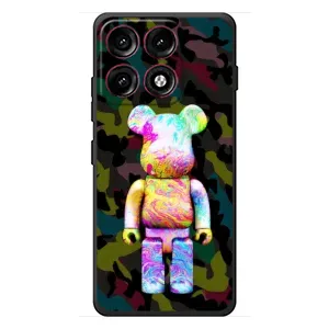 Чохли для Motorola Edge 70 Pro - Bearbrick Louis Vuitton (PREMIUMPrint) (Яскравий Bearbrick)