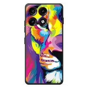 Чохол з картинкою ЛЕВ для Motorola Edge 70 Pro (VPrint) (Яскравий Лев)