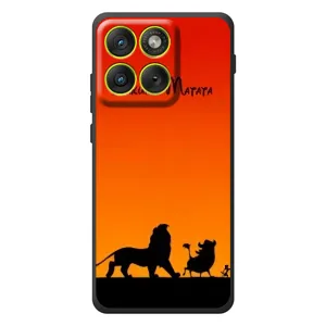 Чехол с принтом «Акуна Матата закат» для Motorola Edge 70