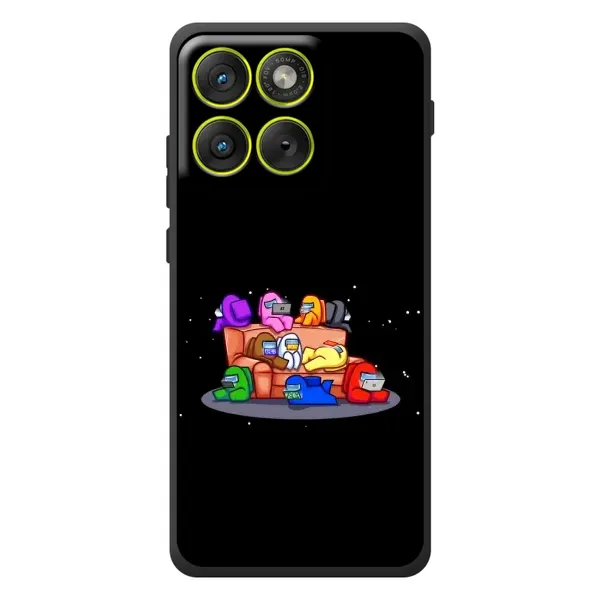 Чехол с принтом «Амонг-ас» для Motorola Edge 70