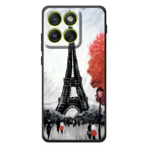 Чехол Эйфелева Башня для Motorola Edge 70 - (AlphaPrint) (Башня в Париже)