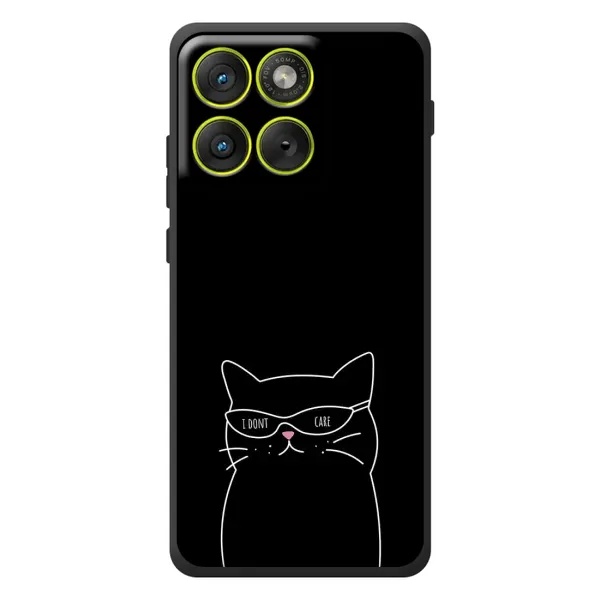 Чехол с принтом «Равнодушный кот» для Motorola Edge 70 Чехол с принтом «Равнодушный кот» для Motorola Edge 70