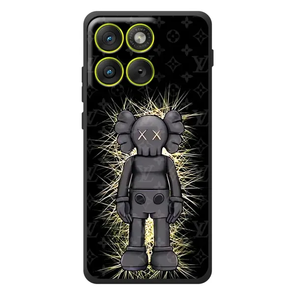 Чехол с принтом «Bearbrick LV» для Motorola Edge 70
