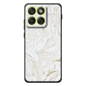 Мраморный чехол на Motorola Edge 70 (VPrint) (Белый мрамор)