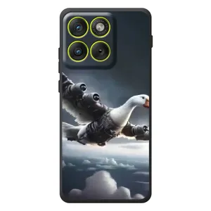 Чехол с мемом Тралалело тралала на Motorola Edge 70 (Бомбардини гусини)
