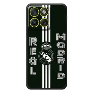 ФК Реал Мадрид чехлы для Motorola Edge 70 (AlphaPrint) (черно белый Реал)
