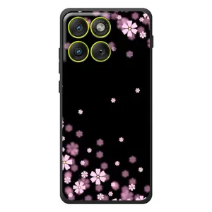 Чехол для \[Введите запрос]Motorola Edyzh 70 - с принтом (Дизайнерские) (AlphaPrint) (Цветочки маленькие)