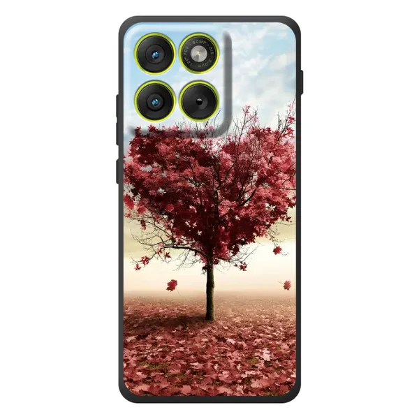 Чехол с принтом «Дерево сердце» для Motorola Edge 70