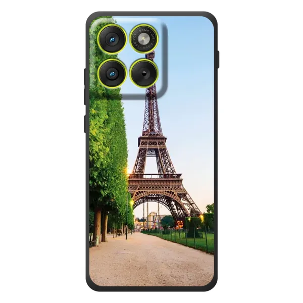 Чехол с принтом «Дорога в Париж» для Motorola Edge 70
