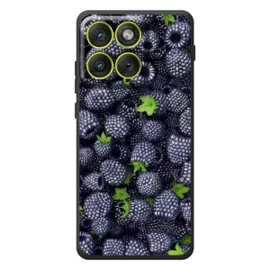 Чехлы с Фруктами для Motorola Edge 70 (VPrint) (Ежевика)