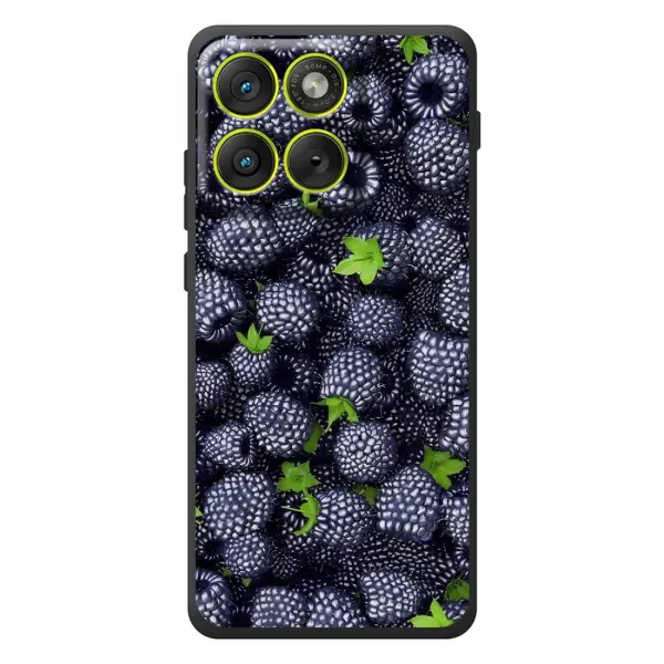 Чехол с принтом «Ежевика» для Motorola Edge 70