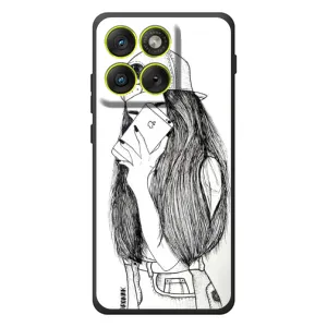 Чохол з друком для Motorola Edge 70 - (Мода) (AlphaPrint) (Фото дівчини)