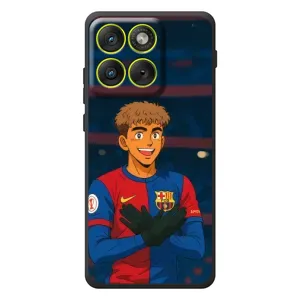 Чехол с футболистом Ламин Ямаль Motorola Edge 70 (Футболист Ямаль)