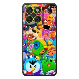 Чехол для Motorola Edge 70 Бравл Старс (VPrint) (Герої Бравл Старс)