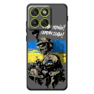 Чехлы с картинкой ЗСУ для Motorola Edge 70 (AlphaPrint) (Героям Слава)
