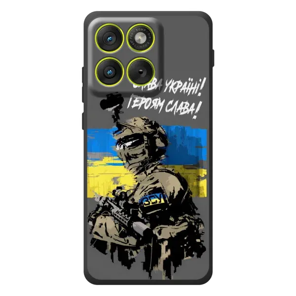 Чехол с принтом «Героям Слава» для Motorola Edge 70 Чехол с принтом «Героям Слава» для Motorola Edge 70