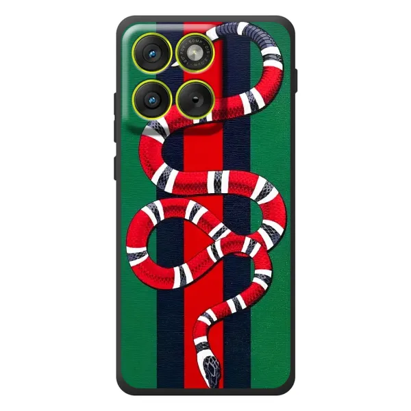 Чехол с принтом «Gucci змия» для Motorola Edge 70