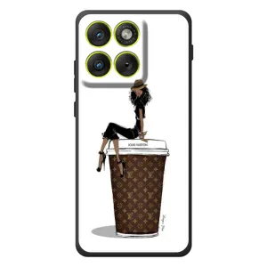 Чехлы Луи Витон для Motorola Edge 70 (AlphaPrint - LOUIS VUITTON) (кофе LOUIS VUITTON)