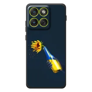 Чехол для Патриота Украины Motorola Edge 70 - (AlphaPrint) (Коктейль молотова)