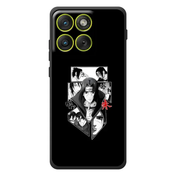 Чехол с принтом «коллаж Итачи» для Motorola Edge 70 Чехол с принтом «коллаж Итачи» для Motorola Edge 70