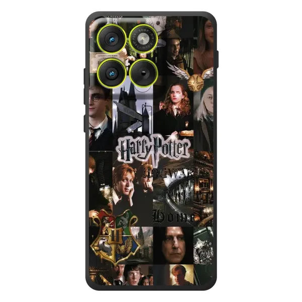 Чехол с принтом «коллаж Гарри Поттер» для Motorola Edge 70