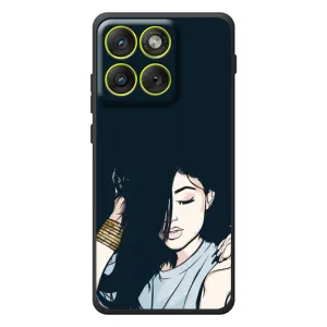 Чохол з друком для Motorola Edge 70 - (Мода) (AlphaPrint) (Гарна дівчина)