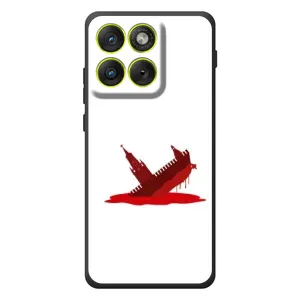 Чехол с принтом (Русский корабль...) для Motorola Эд $\overline{ж}70 (AlphaPrint) (Кремлівський Корабель)