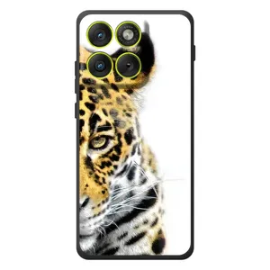 Чехлы с картинками животных Motorola Edge 70 (Леопард)