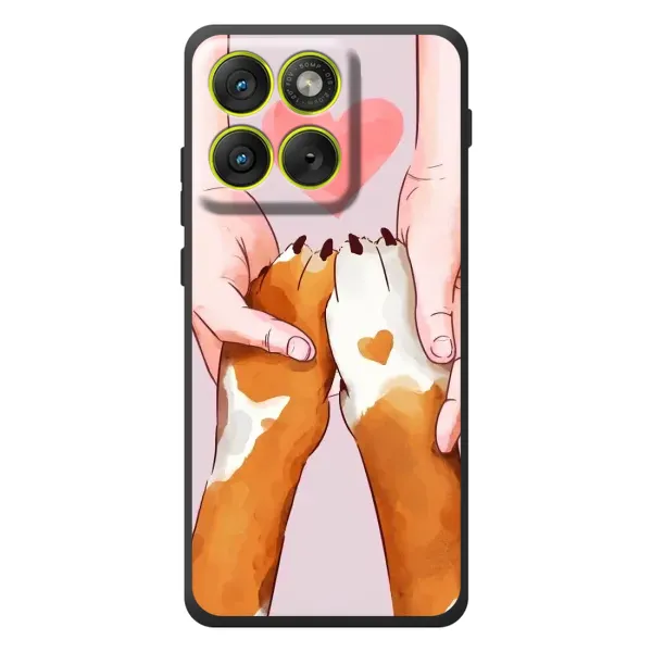 Чехол с принтом «Любовь к собакам» для Motorola Edge 70 Чехол с принтом «Любовь к собакам» для Motorola Edge 70