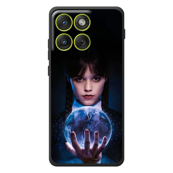 Чехол с принтом «Магическая сфера Уэнздей» для Motorola Edge 70