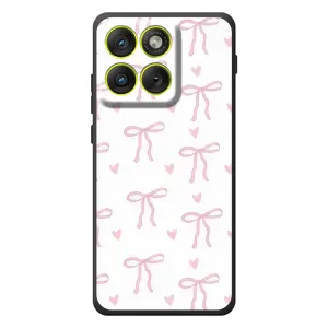 Чехол с бантиками на \[Введите запрос]Motorola Edyzh 70 (Маленькие бантики)