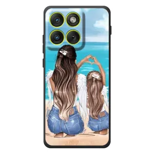 Чехол с печатью для Motorola Edge 70 - (Мама с ребенком) (AlphaPrint)