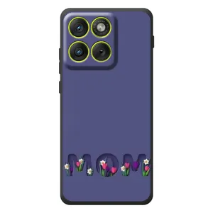Чехлы для мамы на Motorola Edge 70 (Мама в цветах)