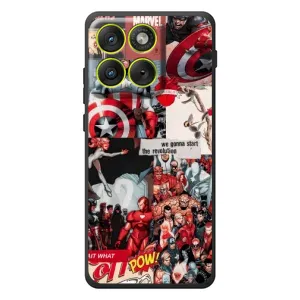 Чехол МАРВЕЛ для \[Введите запрос]Motorola Edyzh 70 (AlphaPrint) (Марвел Комикс)