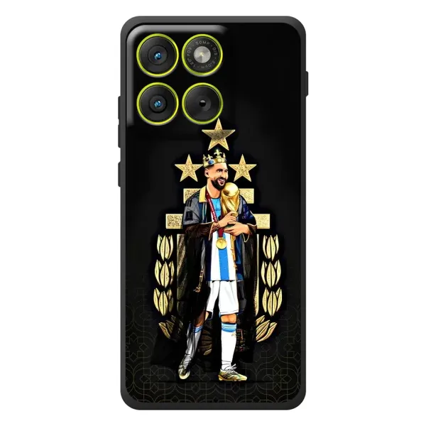 Чехол с принтом «Месси Король» для Motorola Edge 70