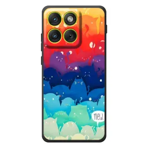 Чохол на Motorola Эд $\overline{ж}70 з Котиками (VPrint) (Mew)
