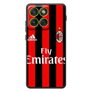 Чехлы для Motorola Edge 70 (VPrint) - Футбольные клубы (Milan)
