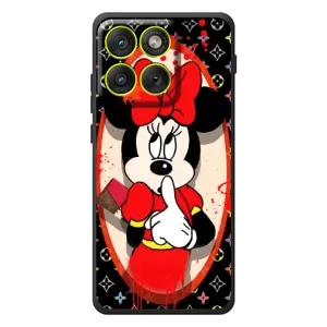 Чехол Disney Mouse Motorola Edge 70 (PREMIUMPrint) (Минни Маус ЛВ)