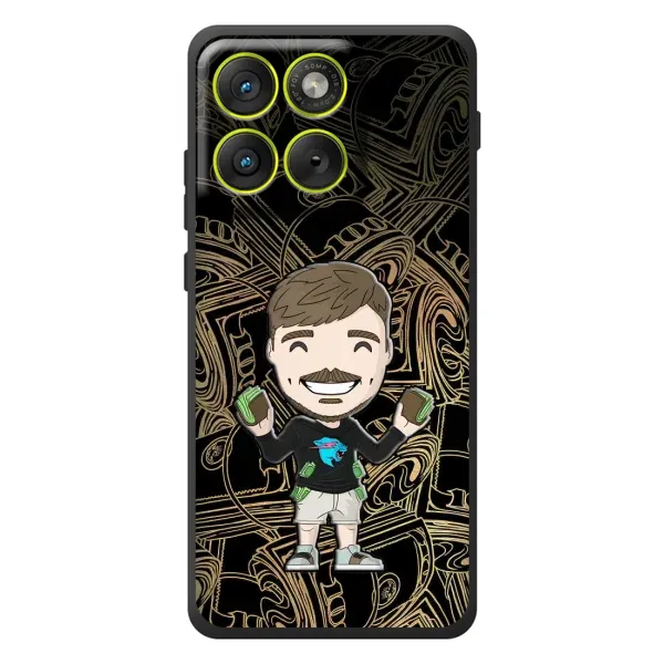 Чохол з принтом «Mister Beast» для Motorola Edge 70